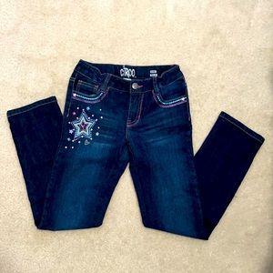 Girl’s adjustable waist jeans 👖